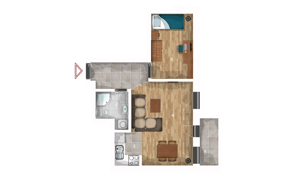 risitin potok stan 40m2